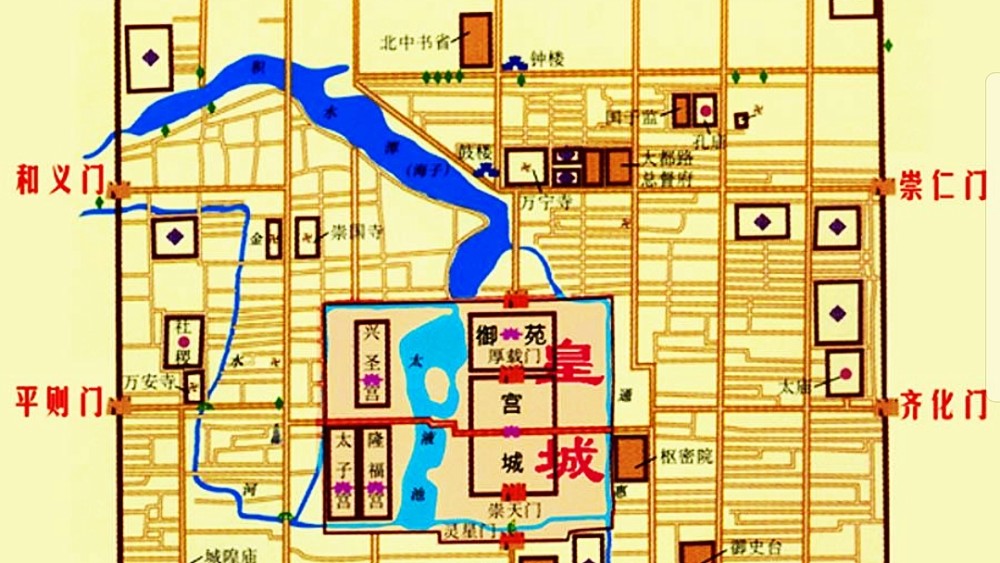图说北京:元代时,杭州的运粮船可以直接驶进京杭大运河的终点北京的