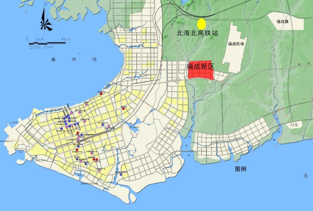 北海市城区版图再扩张:福成新区最新详细规划出炉
