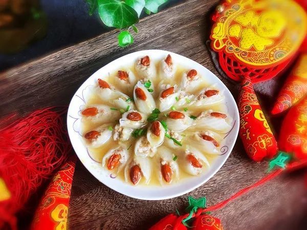 简单几步搞定花开富贵吉祥菜寓意好味道棒年夜饭加餐就选它