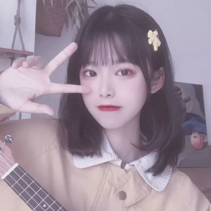 唯美仙气女生头像 两斤桃花酿做酒 万杯不及你温柔