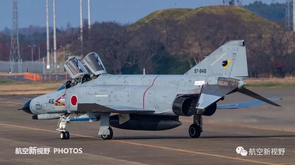 老兵f-4鬼怪ii战斗机,航空自卫队终于放弃,今年淘汰二代机