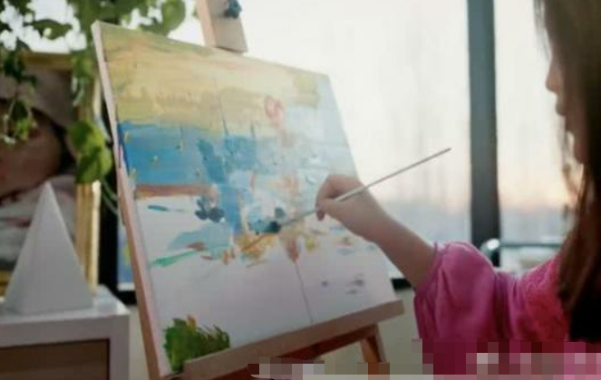 王诗龄晒新年画作,镜头给到特写后,确定是11岁孩子画的?