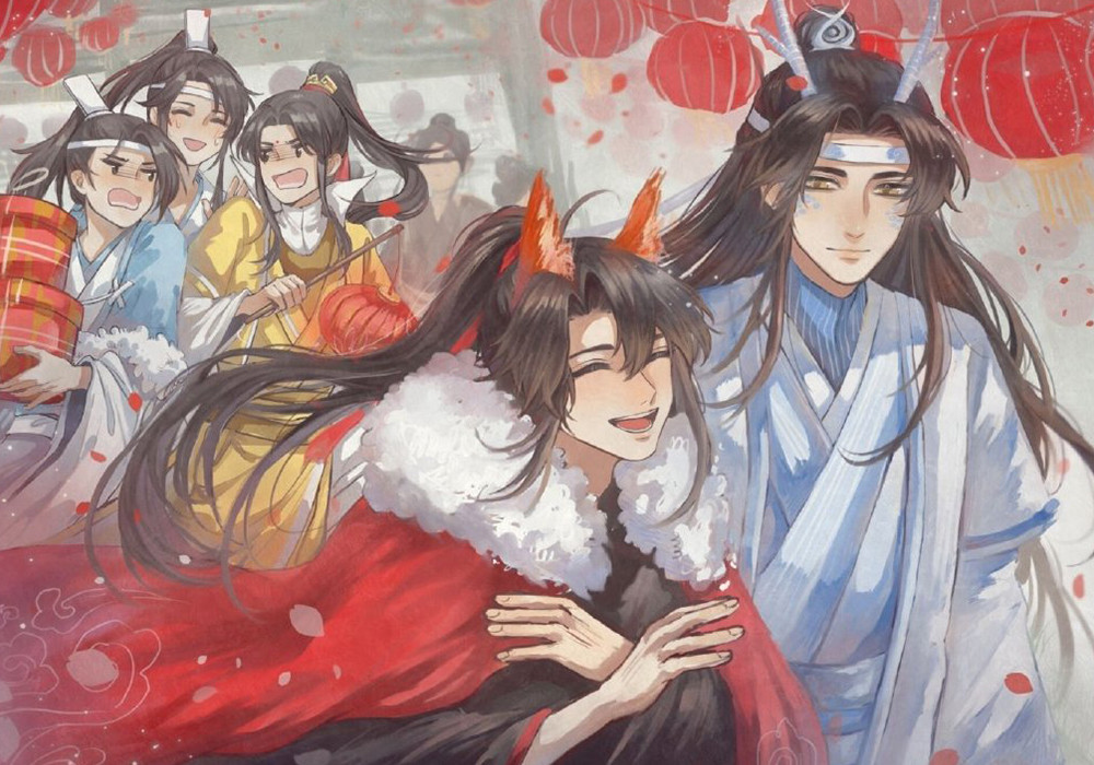 《魔道祖师》蓝忘机今天生日,各种美图发不停,粉丝公益更暖心!