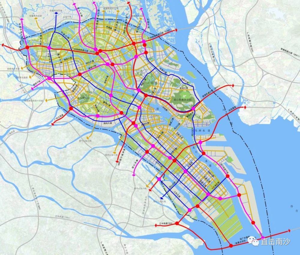 南沙谋划大湾区交通互联互通,跨河跨江综合枢纽已成关键词