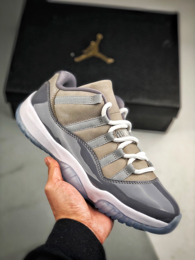 aj11 酷灰低帮球鞋开箱测评!