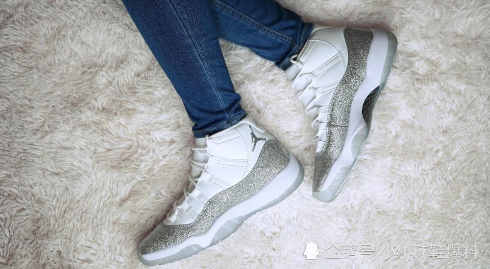 air jordan 11 aj11"最美婚鞋""满天星" 开箱