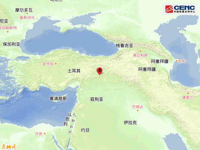 土耳其发生6.8级地震2人受伤多栋建筑物倒塌