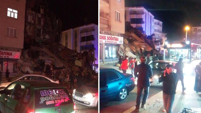 土耳其发生6.8级地震2人受伤多栋建筑物倒塌