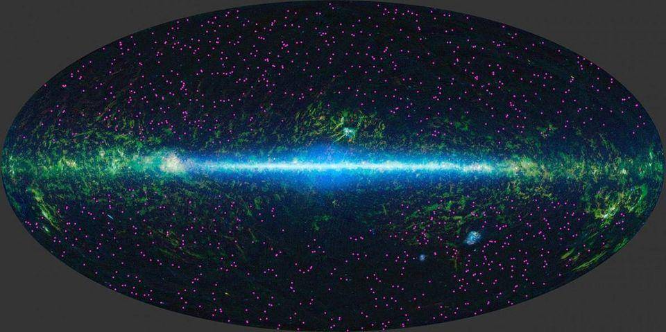 这是迄今为止发现的最庞大,最宏伟的遥远星系群