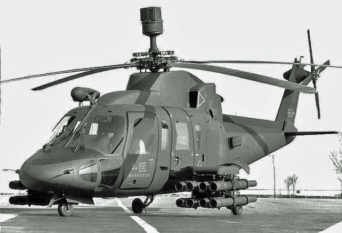 西科斯基公司推出的军用版s-76直升机,携带16枚陶式反坦克导弹
