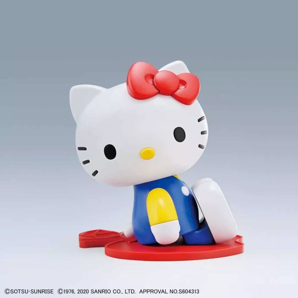 高达联手知名萌物hellokitty,二者合体长这样!