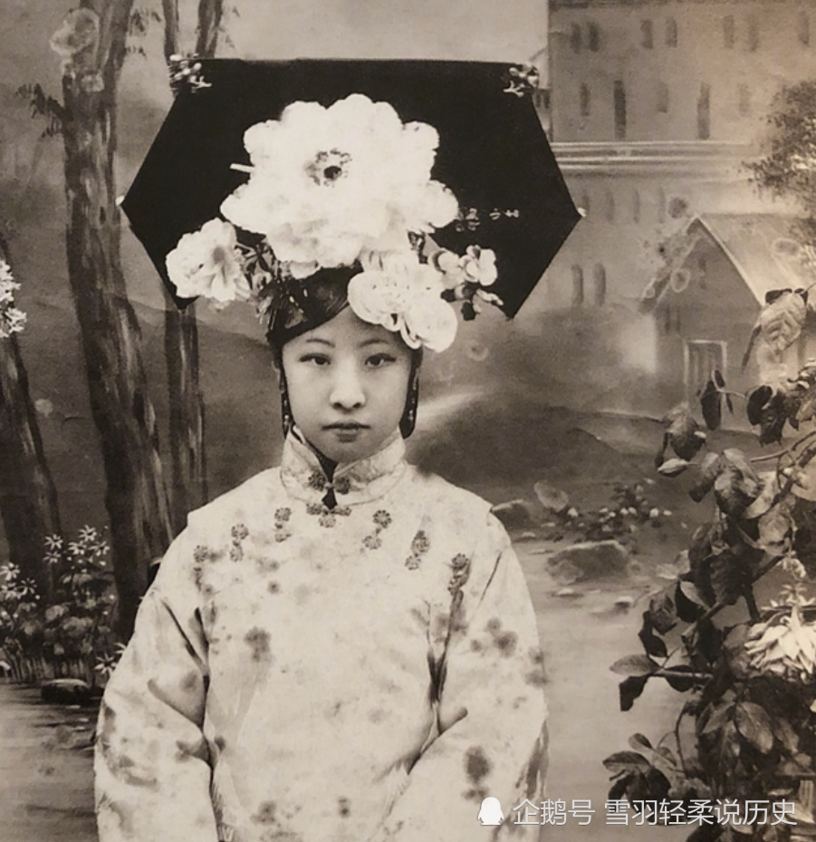 晚清摄政王载沣家族老照片儿媳婉容美丽惊艳子孙清俊帅气