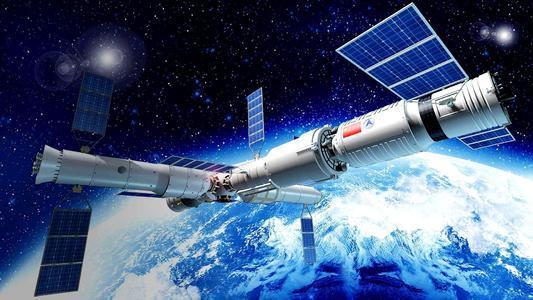 图为中国空间站的另一概念图
