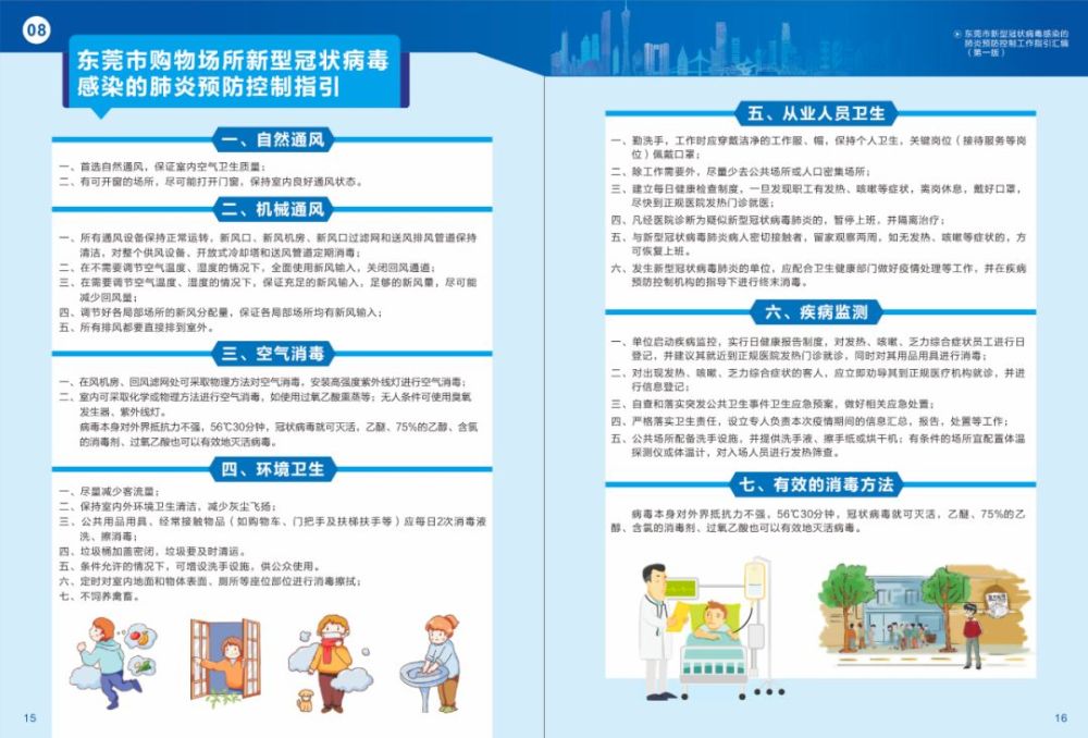 东莞市新型冠状病毒感染的肺炎预防控制工作指引汇编