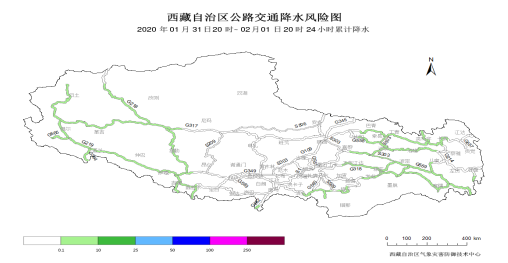 那曲东部和昌都北部有小雪,部分地方有中雪