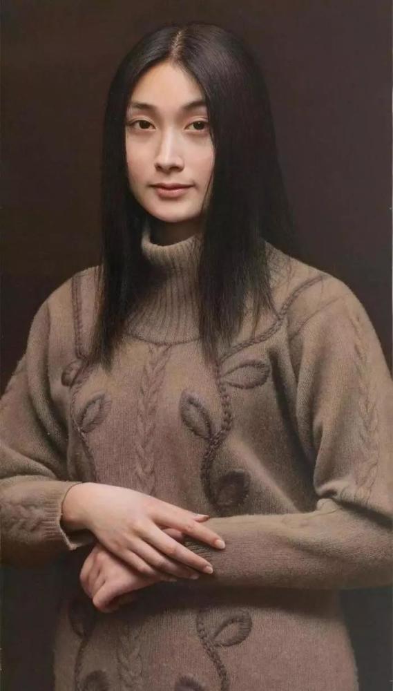 冷军版画少女版蒙娜丽莎,仅作品草稿卖186万,放大后越