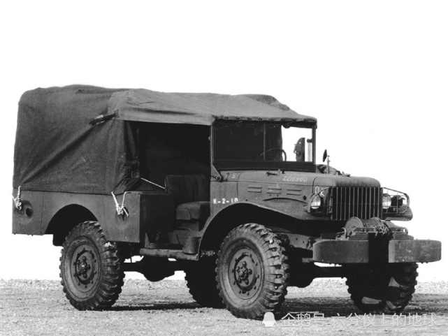 二战兵器全集,战争期间大量装备的美国道奇wc62卡车