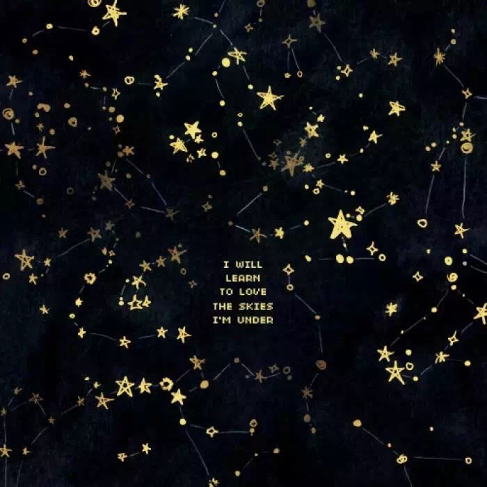 温柔系列背景图:喜欢寂静安逸的夜晚,喜欢你眸子里面的星辰!