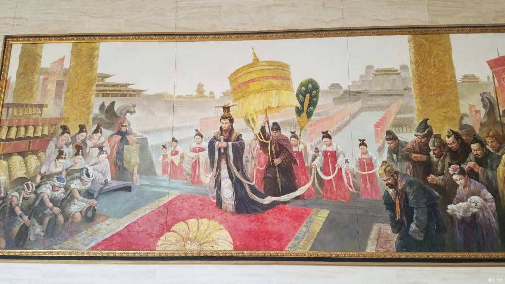 武则天登基▲武则天登基武则天祖上一脉相承关系:始祖:武家为姬昌周