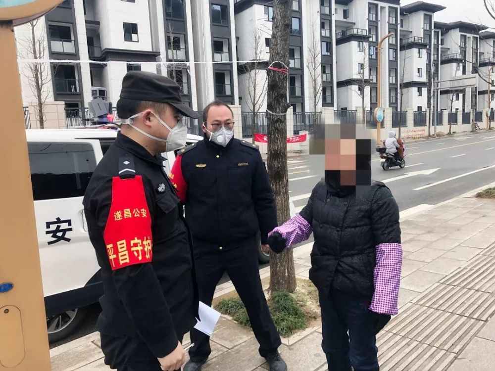 遂昌街上有人不戴口罩还溜达,被"告诫"了!