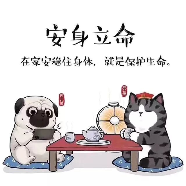 吾皇巴扎黑的战疫漫画