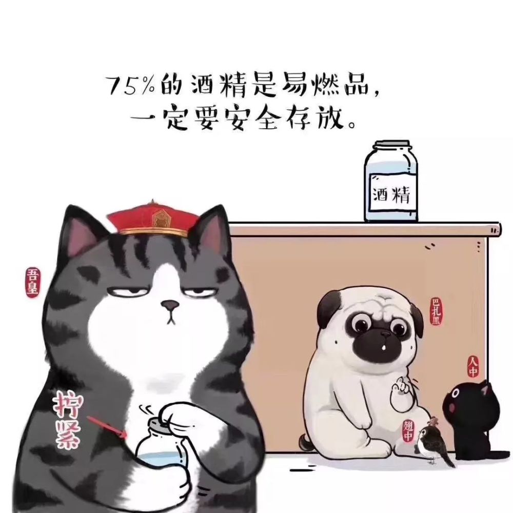 吾皇巴扎黑的战疫漫画