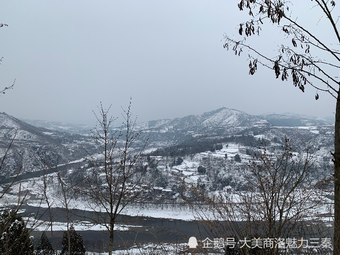 初春的商洛,大秦岭雪景