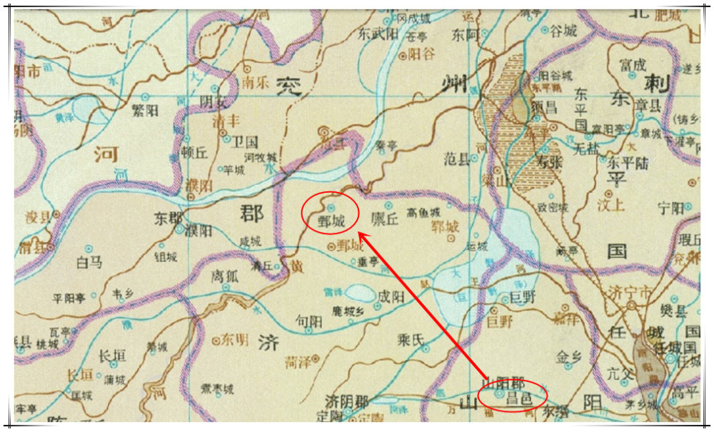 曹操自领兖州牧之后,为何把州治从中部地区昌邑迁移至北部鄄城?