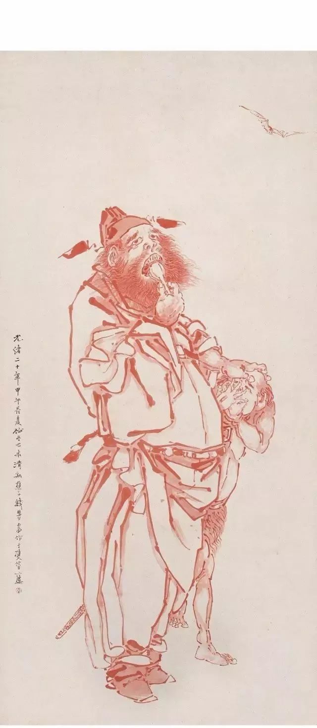 众志成城,齐心抗"疫",历代名家《钟馗图》,斩魔降妖,驱逐病毒