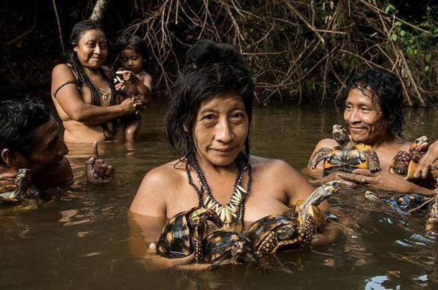 亚马逊一原始部落:全是女性却英勇善战,需要繁衍就外出"抓男人"