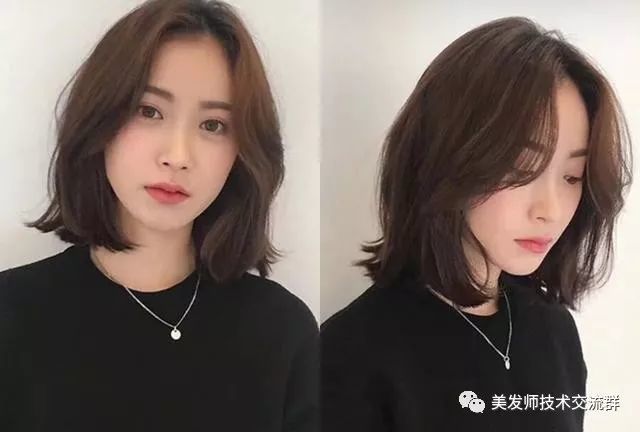锁骨发的长度刚好在锁骨的位置,剪这款发型非常的有女人味,更能展现