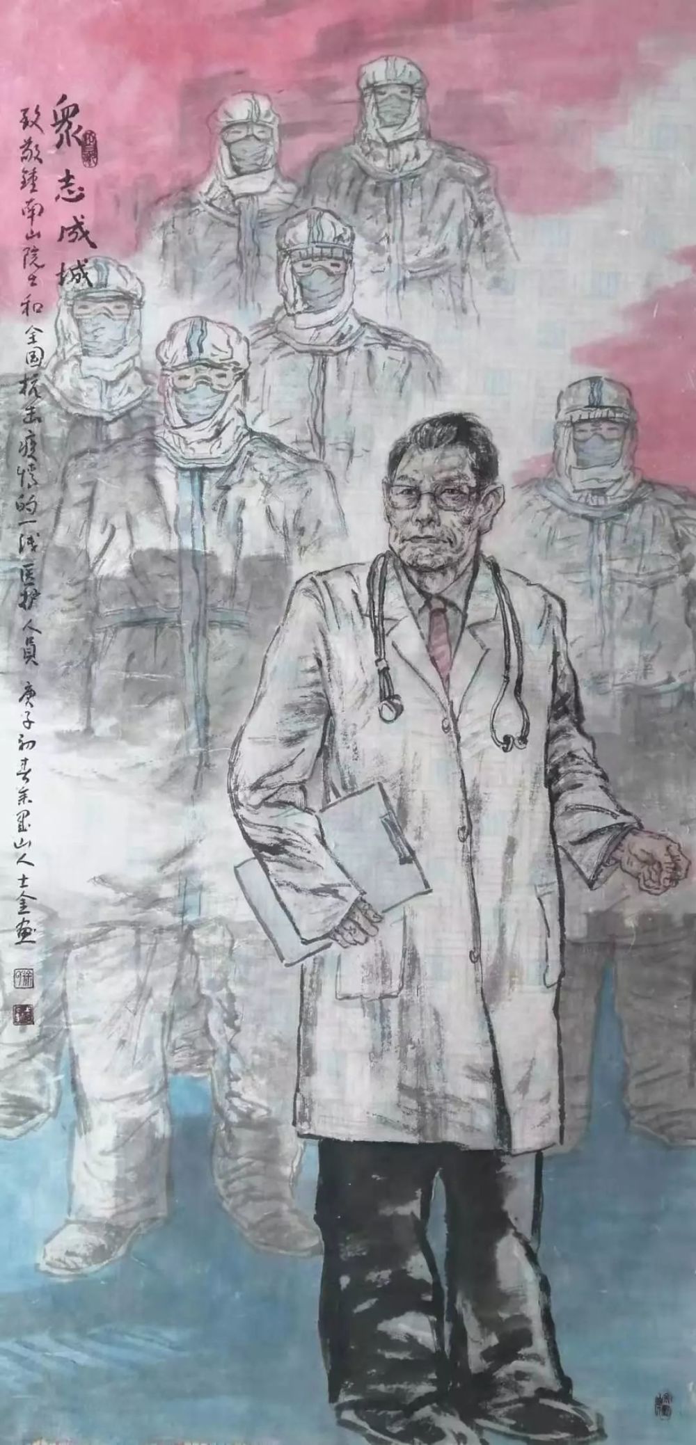 台安县文联抗击新型冠状病毒肺炎疫情作品