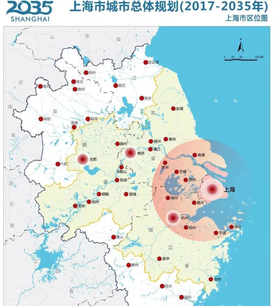 苏州无锡常州南通,无论是地理区位,还是基于产业协同发展,向上海靠拢