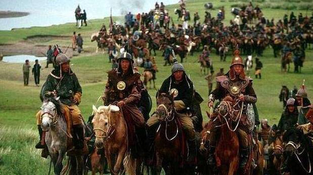蒙古铁骑出征欧洲