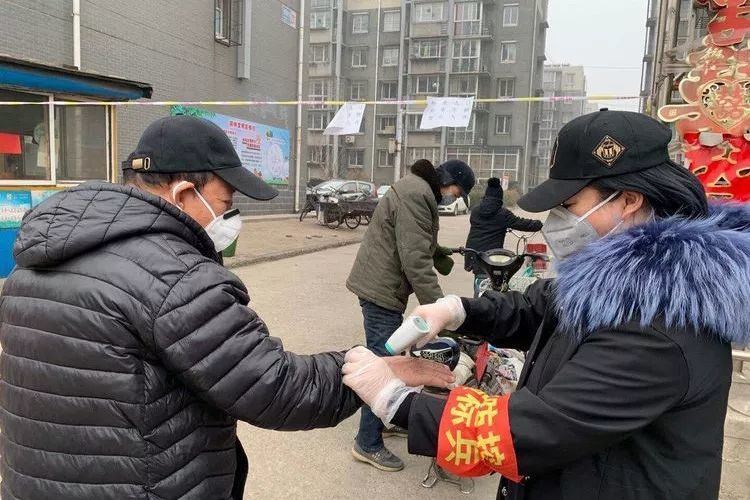 古冶区疫情防控阻击战一线剪影