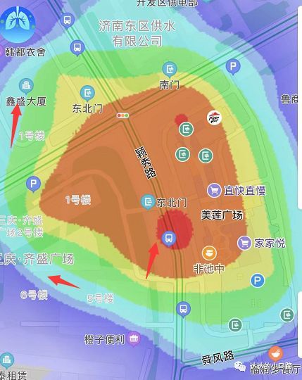 济南人口迁移_济南人口热力图