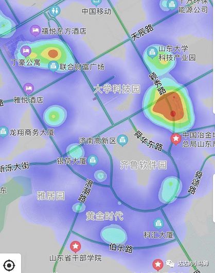 济南人口迁移_济南人口热力图