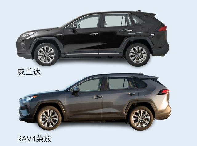 威兰达对比rav4荣放,都有热销体质/两车共20个车款该如何选