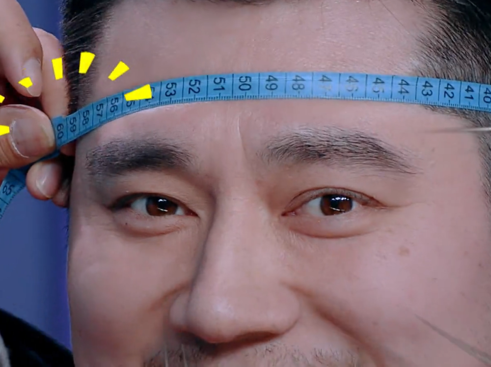 朗朗妻子吉娜的腰围53cm,钱枫的头围60cm,没有对比就没有伤害!