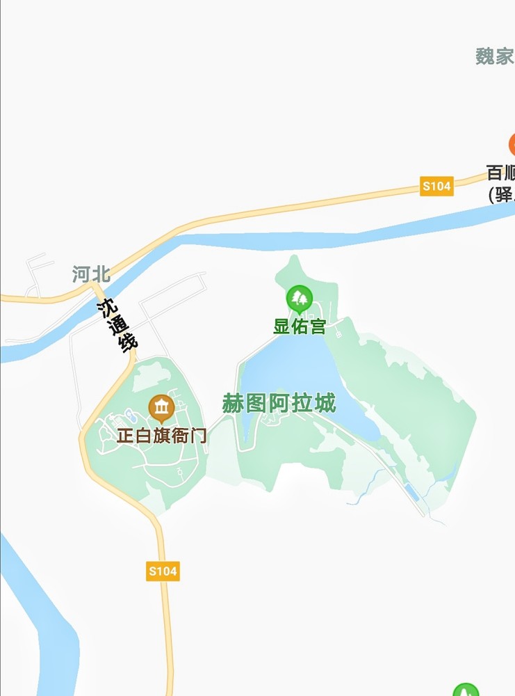 赫图阿拉城地图