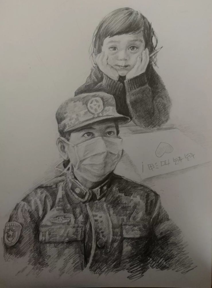 画出好故事,绘出正能量:向奋斗在疫情一线的人民解放军医护人员致敬!