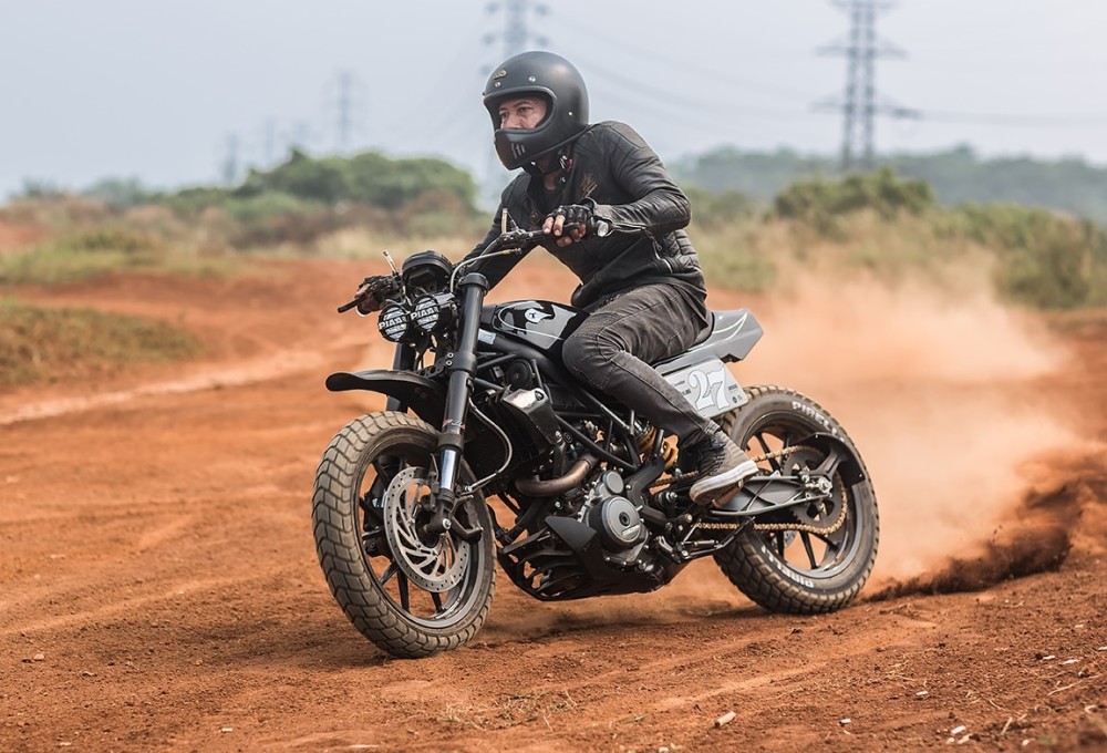 ktm 250 duke 改装scrambler越野风格