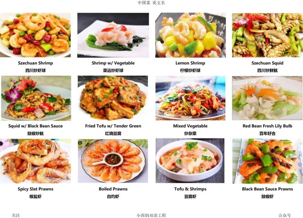 几乎所有中国菜的英文翻译这本诺奖级菜谱了解一下