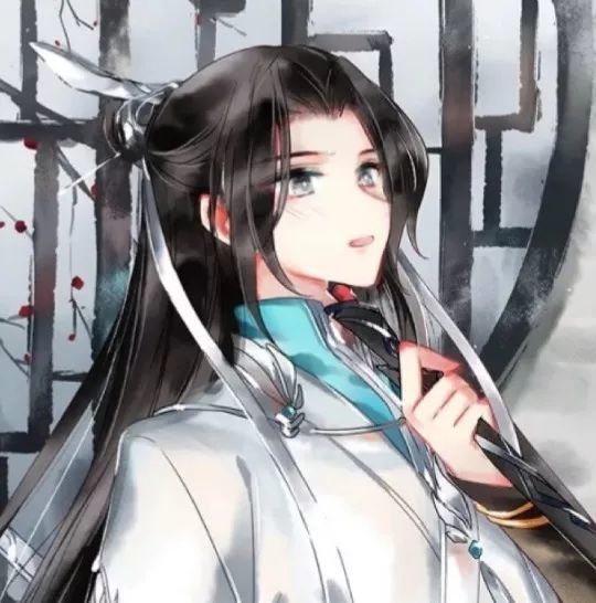 古风基头 | 面如凝脂,眼如点漆,此神仙中人