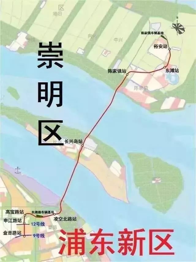 随着轨交崇明线动工陈家镇和长兴岛两地新房市场或将迎来爆发期!