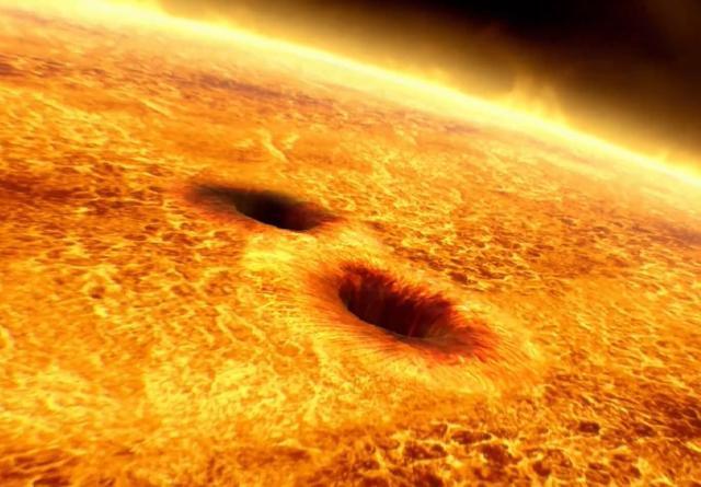 蕴含巨大能量的太阳黑子可以释放出"超级太阳风暴,一个黑子的威力