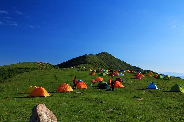 北京海坨山,京郊最美的高山草甸,户外露营的胜地