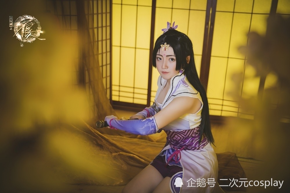 画江湖之不良人陆林轩cos俊美倩影眼睛有着特别的感情