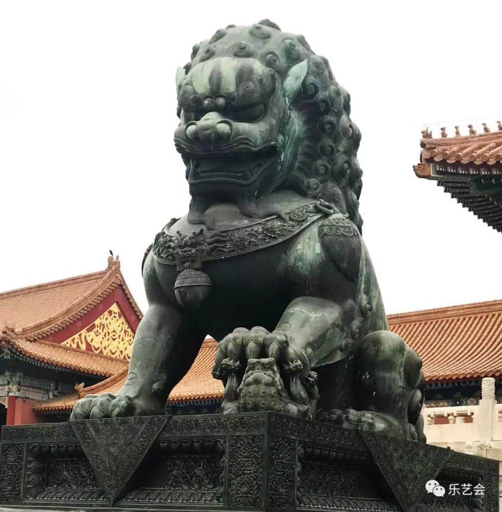 润艺阁分享:故宫里的铜狮 铜麒麟 石雕系列之一