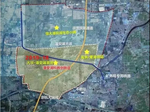 开年首次土拍,金科首入徐州落子北区,大华再摘得潘安湖旁土地